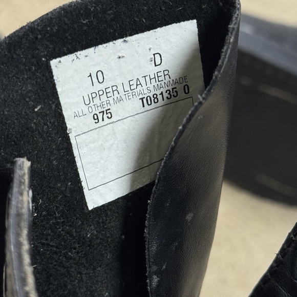 Double H 975 Men's Black Leather Cap Toe Military/Combat/Jump Boots USA Size 10D - Picture 8 of 8